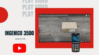 📦 Open Box video Ingenico Desk 3500 Credit Card Machine [upl. by Akiner]