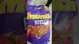 Munch Chocolate Review foodreview chocolate mukbangerkau foodiekau ytshorts shorts yt foodie [upl. by Arriaes795]