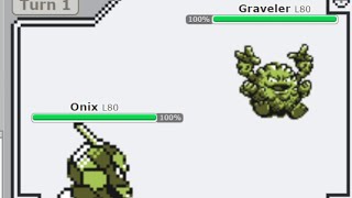 Onix could not defeat Graveler [upl. by Sinnal]