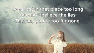 Seventh Day Slumber  quotNever Too Far Gonequot lyric video [upl. by Ecirtal]