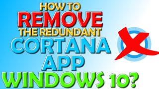 ❌ How To Remove Redundant Cortana From Windows 10 ❌ [upl. by Amor]