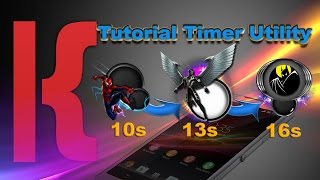 KLWP Tutorial Timer Utility [upl. by Mommy409]