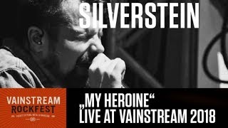 Silverstein  My Heroine  4K Live Video  Vainstream 2018 [upl. by Terese28]