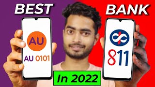 Au Bank vs Kotak 811 Zero Balance Account  Best Zero Balance Bank Account in 2022 [upl. by Bathesda683]