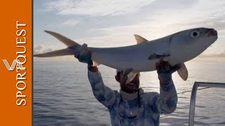 Fishing For The Mythical Milkfish On Alphonse Island Seychelles [upl. by Omrelliug]