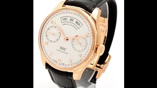 IWC Portugieser Jahreskalender Ref IW503504 7795 [upl. by Alma341]