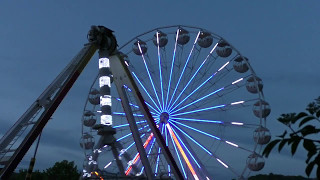 Kulmbacher Bayern Wippe Riesenrad X Flight 2017 [upl. by Aneer177]