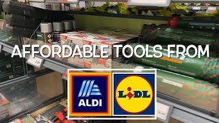 Affordable tools from Aldi workzone amp Lidl Parkside  GIVEAWAY [upl. by Verner223]