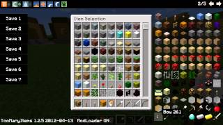 Minecraft  Top 5 Best Mods  Minecraft 125 HD [upl. by Arihsat521]