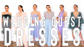 WEDDING GUEST DRESSES FOR 2023  TRY ON HAUL inc ASOS  ZARA  Suzie Bonaldi [upl. by Annnora56]