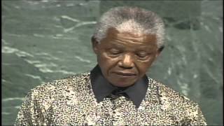 President Mandela at the United Nations [upl. by Akirre255]