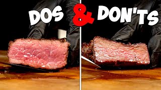 Dos and Don’ts on How To Cook Bison and Elk Steaks [upl. by Enilecram]