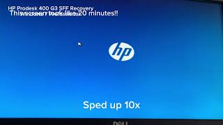 HP Prodesk 400 G3 SFF  Windows 7 Pro OEM Recovery [upl. by Ayel831]