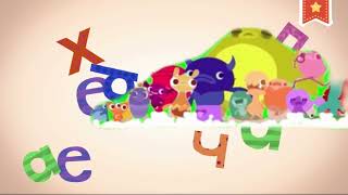 endless learning academy Russian lowercase letters цыплёнок черепаха [upl. by Ludly]