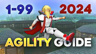 THE ULTIMATE 199 Agility Guide 2024 OSRS [upl. by Berrie]