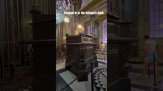 Step into Gringotts Bankwhat treasures await insideuniversalstudios gringottsbankgringottsride [upl. by Abie]