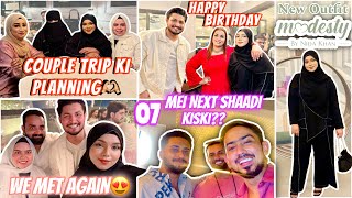 Couple Trip Ki Planning Hogyi😍 Fiza Khan’s Birthday♥️Ab Next Kiski Shaadi Hai😝 Sufiyan and Nida♥️ [upl. by Smitty]