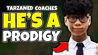 TARZANED COACHES THE RANK 1 PRODIGY GRYFFIN HES ONLY 16 YEARS OLD [upl. by Alak]