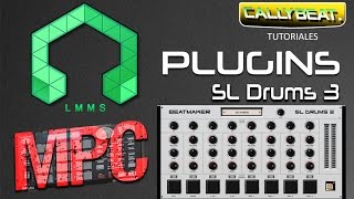 SL Drums 3 VSTI de beatmaker en LMMS [upl. by Cohby]