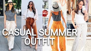 Best Casual Summer Outfits 202324💝How to Style Summer [upl. by Salomone]