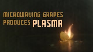 Microwaving grapes [upl. by Charmaine]