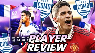 87 END OF AN ERA VARANE SBC PLAYER REVIEW EOAE PREMIUM  FC 25 ULTIMATE TEAM [upl. by Londoner]