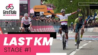 Giro dItalia 2024  Stage 1 Last KM [upl. by Bazil]