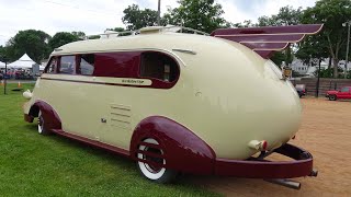 1941 Westen Flyer Motorhome designed by Brooks Stevens and rebuilt by Howdy Ledbetter [upl. by Anema]