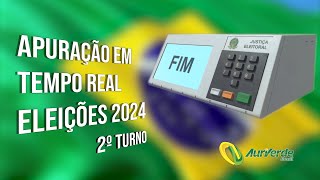 Eleições 2024  Apuração em Tempo Real  2º Turno  27102024 [upl. by Byran152]