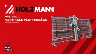 HOLZMANN VPS3216ECO  Vertikale Plattensäge  vertical panel saw OFFICIAL HOLZMANN [upl. by Ranie]