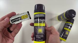 Lotrimin AF Jock Itch Antifungal Powder Spray Unboxing [upl. by Tudor]