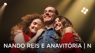 Nando Reis e Anavitória  N ao vivo nos ensaios para a turnê [upl. by Etennaej101]