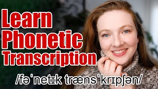 How to learn phonetic transcription with practice ✏️ [upl. by Rehpetsirhc351]