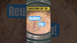 Crocktober Day Ten  Reuben Dip  Easy amp Delicious Crockpot Appetizer crockpotappetizers [upl. by Loggins703]