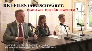 RKIFiles ungeschwärzt  Pandemie der Ungeimpften 2024 [upl. by Notneb]