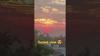 Sunset live view 🌞🌞 its really awesome 🌞🌞🌇🌇🌇🌇 [upl. by Heyes432]