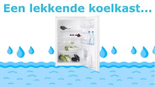 Help Mijn koelkast lekt water [upl. by Errol900]