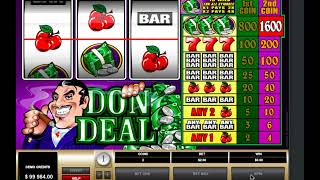 💼 Don Deal Slot by Microgaming – Make Winning Moves 🎰💰 [upl. by Boycey]