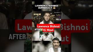 Lawrence Bishnoi Ki Maut🙃majak thori hai lawrencebishnoi khan attitude mumbai trending shorts [upl. by Bolton]