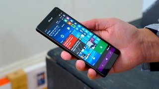 Microsoft Lumia 950 XL First Impressions  Pocketnow [upl. by Haiel791]