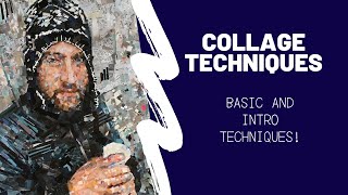 Basic Collage Techniques→ Learn beginner steps to create collage art [upl. by Hajidahk764]