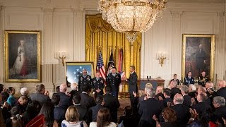 President Obama Awards the Medal of Honor [upl. by Navar]