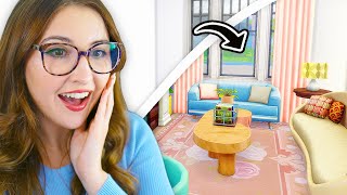 i tried furnishing someone elses empty home in sims 4 [upl. by Neivad]