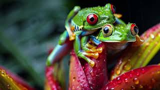 Amazing Wood Frogs Natures FreezeResistant WondersFactTechz [upl. by Burford]