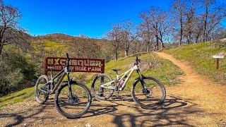 First time at Exchequer Bike Park [upl. by Feeley90]