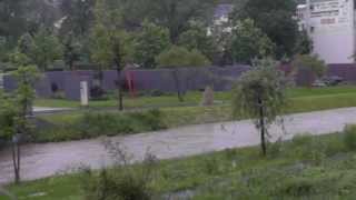 Hochwasser Reichenbach Vogtland 2 Juni 2013 [upl. by Ribble162]