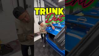 Pdr tutorial  how to fix a dent autobodyrepair paintlessdentrepair cardentrepair [upl. by Eleirbag387]