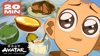 Avatar DELICIOUS Food Marathon 😋  20 Minute Compilation  Avatar The Last Airbender [upl. by Ennairac]