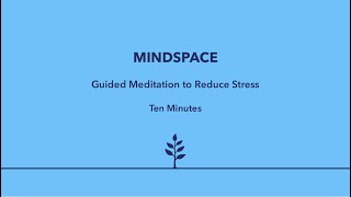 MEDITATION 10 Minute quotGuided Meditationquot to quotReduce Stressquot [upl. by Mell]