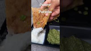 Paneer Paratha 🫓 shorts [upl. by Ettennig]